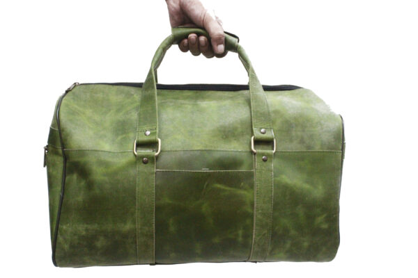 Duffle Bag Green Colour - Image 10