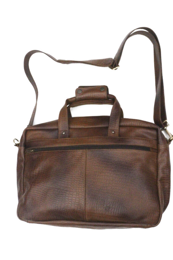 Laptop Bag Brown - Image 3